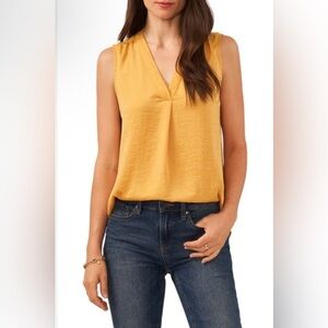 Vince Camuto Sleeveless V-Neck Top